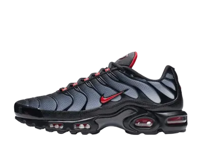 NIKE AIR MAX PLUS BLACK GRADIENT RED