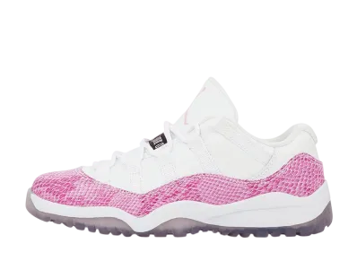 ナイキ PS エアジョーダン11 レトロ ロー "ピンクスネークスキン"(キッズ)