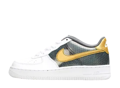 Nike GS Air Force 1 Low "Dragon Scales White"