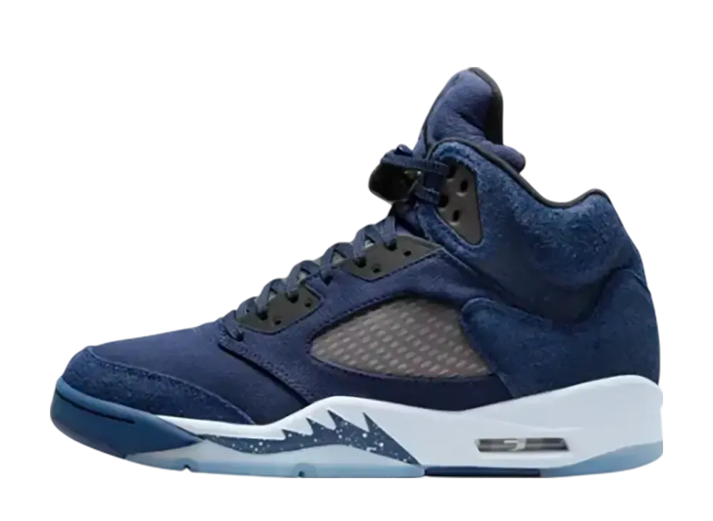 ナイキ エアジョーダン5 レトロ "ブラックスラッシュユニバーシティ ブルー"