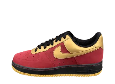 Nike Women's Air Force 1 '07 LV8 "Team Red Metallic Gold"