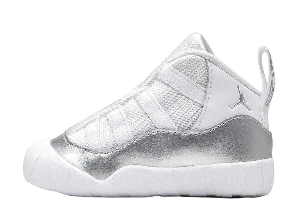 ナイキ クリブブーティ エアジョーダン11 "ホワイトプラチナム"(キッズ)