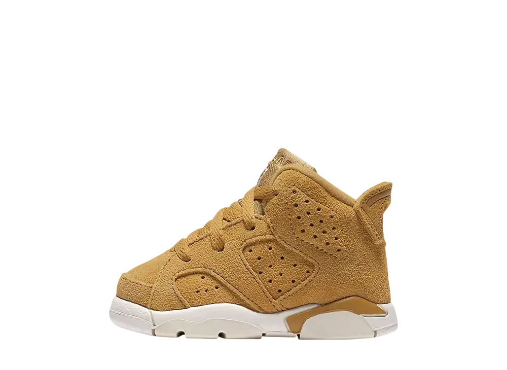 Nike TD Air Jordan 6 Retro "Wheat"