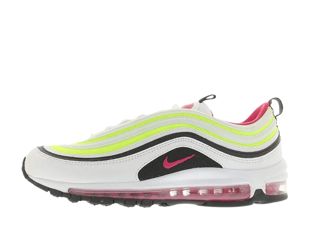 Nike Air Max 97 "White/Black Volt/Rush Pink"