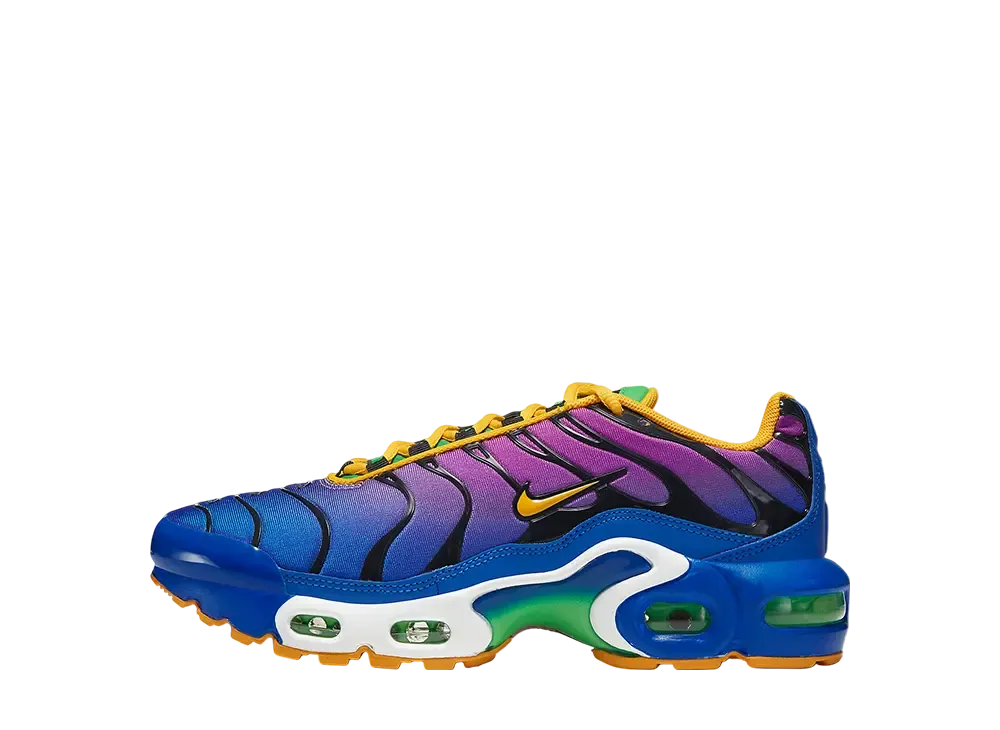 NIKE AIR MAX PLUS SOAR MAGIC FLAMINGO UNIVERSITY GOLD (GS)