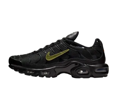 NIKE AIR MAX PLUS REMOVABLE SWOOSH BLACK