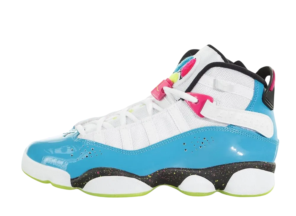 Nike GS Air Jordan 6 Rings "South Beach Speckle"