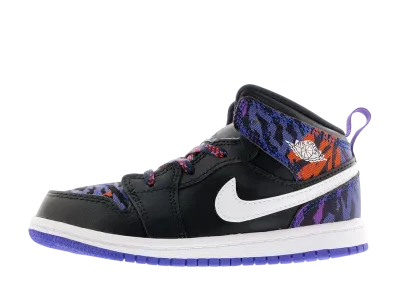 Nike TD Jordan 1 Mid "Multi Color/Tiger Stripe"