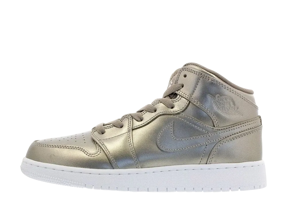 Nike GS Air Jordan 1 Mid "Sepia Stone"