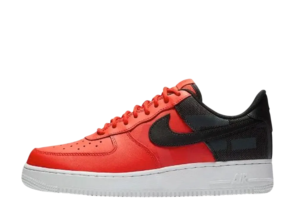 ナイキ エアフォース ロー LV8 "ハバネロ レッド ブラック ホワイト"