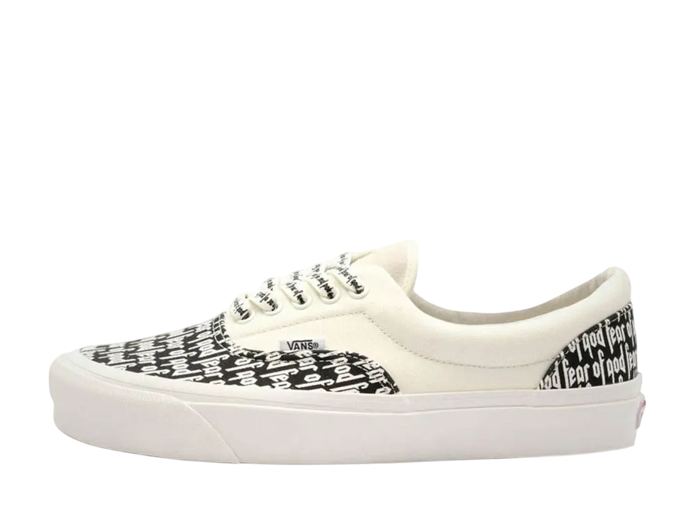 VANS ERA 95 DX FEAR OF GOD WHITE BLACK