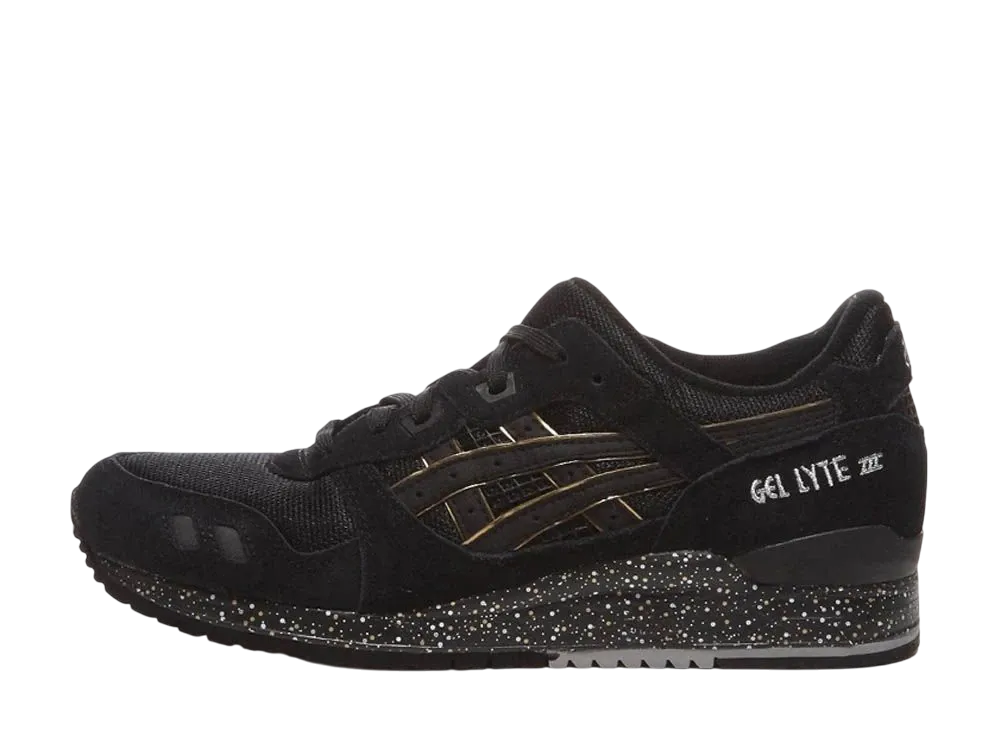 アトモス × アシックス ゲルライト 3 "ブラック ゴールド"