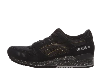 アトモス × アシックス ゲルライト 3 "ブラック ゴールド"