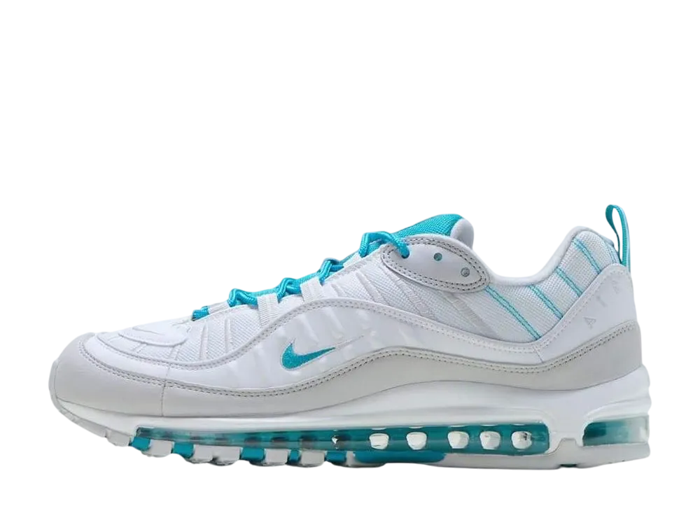 NIKE AIR MAX 98 WHITE TEAL NEBULA