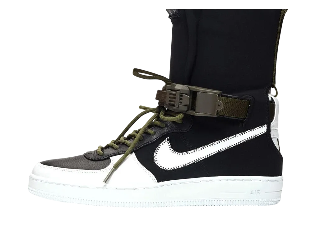 ナイキ エアフォース ダウンタウン アクロニウム "ブラック ホワイト"