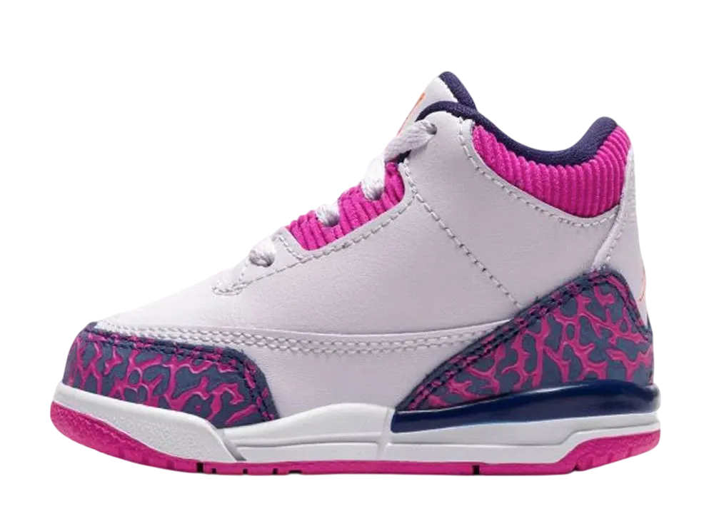 Nike TD Air Jordan 3 Retro "Barely Grape"