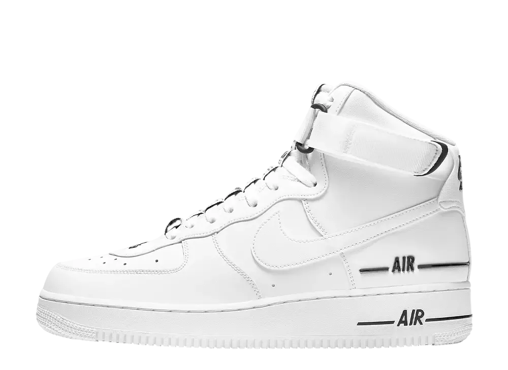 Nike Air Force 1 High '07 LV8 3 "Dual Air White Black"
