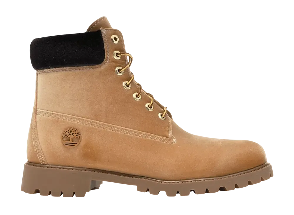 ティンバーランド 6 ブーツ "オフホワイト ウィート ベルベット"