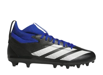 adidas Adizero Impact 2 Football Cleats "Core Black/Cloud White/Royal Blue"