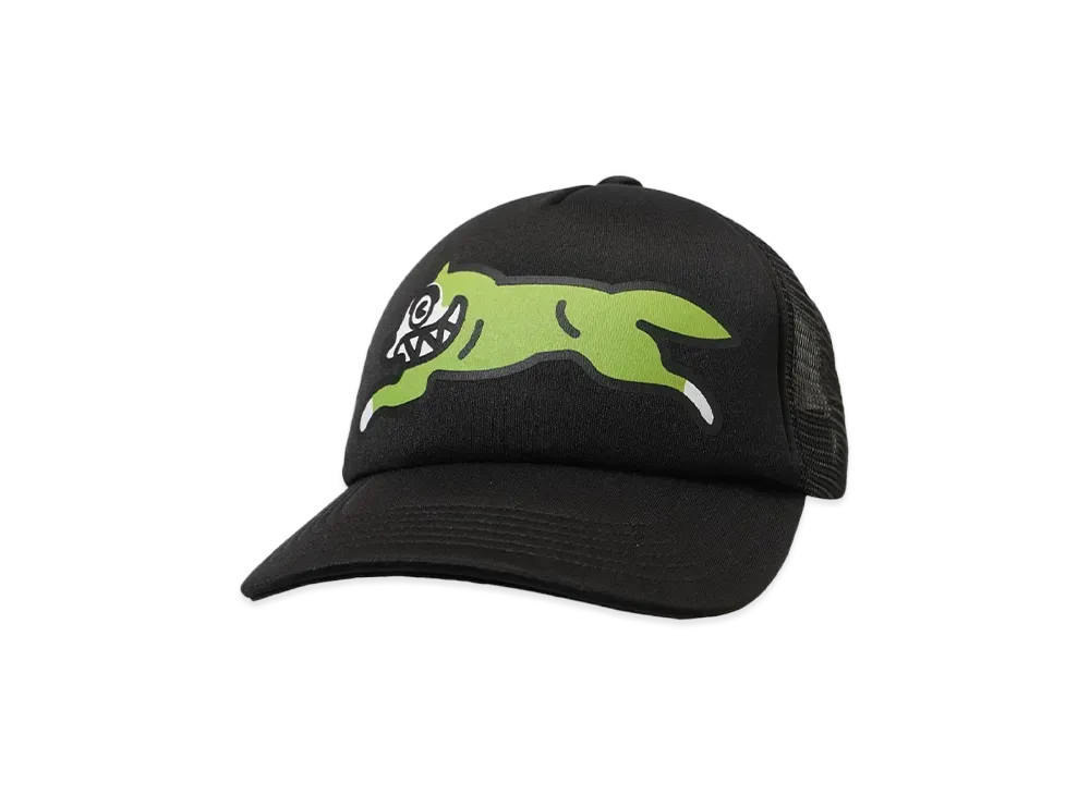 ICECREAM MESH CAP RUNNING DOG "BLACK"