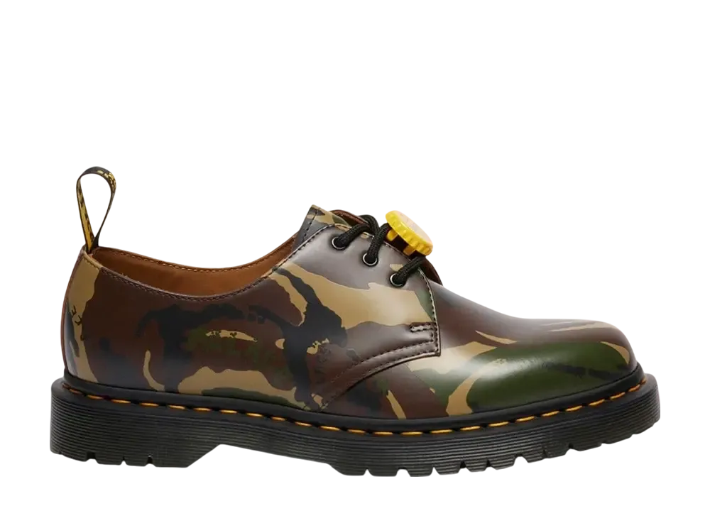 PALACE × Dr.Martens 1461 3-Eye Shoes "Woodland Camo"