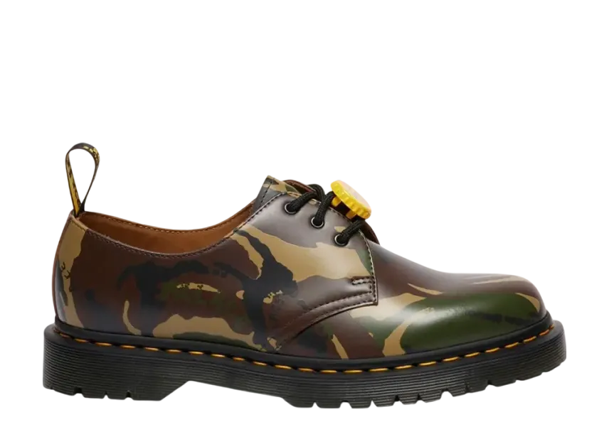 パレス × ドクターマーチン 1461 3ホールシューズ "ウッドランドカモ"