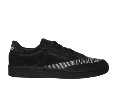Joy Division × PLEASURES × Reebok Club C "Black"