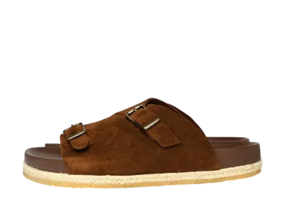 YUKETEN Sal 3 w/ Crepe Sole Opera’s Silky & Softly Tanned Suede "Dark Brown"
