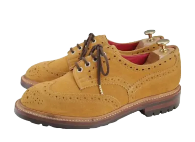 Tricker’s x JUNYA WATANABE COMME des GARCONS MAN Suede "Light Brown" M5633 Commando Sole