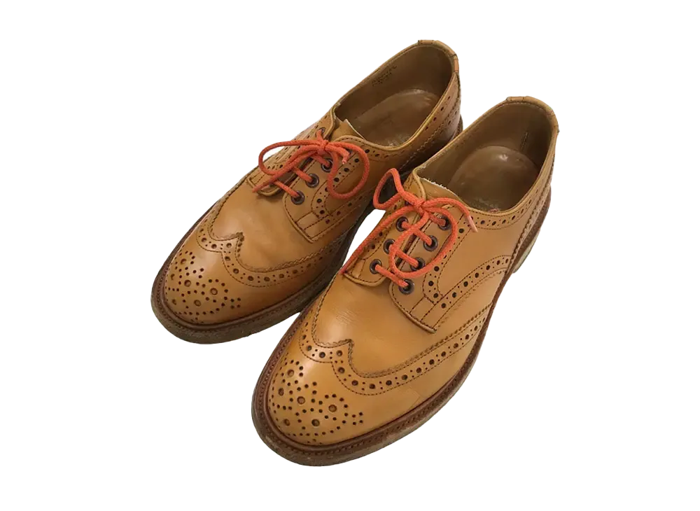 Tricker’s x JUNYA WATANABE COMME des GARCONS MAN Wing Tip Shoes Leather "Light Brown" M5633