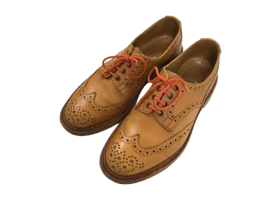 Tricker’s x JUNYA WATANABE COMME des GARCONS MAN Wing Tip Shoes Leather "Light Brown" M5633