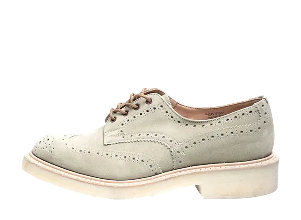 Tricker’s Bourton 4444 Repello Suede "Chino" M5633 Crepe Sole
