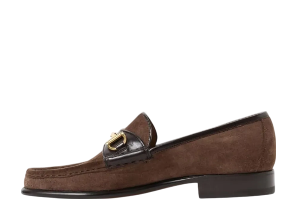 Enzo Bonafe x BEAMS F Combi Bit Loafer Calf Leather(Suede/Smooth Leather) "Dark Brown"