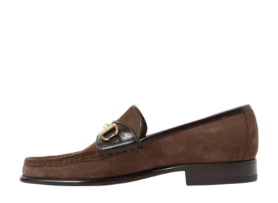 Enzo Bonafe x BEAMS F Combi Bit Loafer Calf Leather(Suede/Smooth Leather) "Dark Brown"