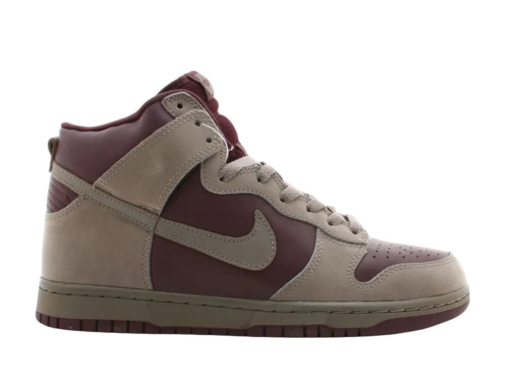 Nike Dunk High "Iron/Mahogany"