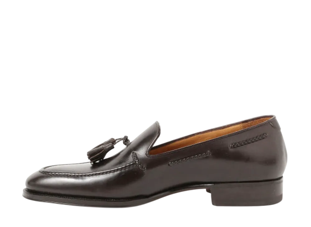 Enzo Bonafe x BEAMS F Lippi Tassel Loafer Calf Leather "Dark Brown"