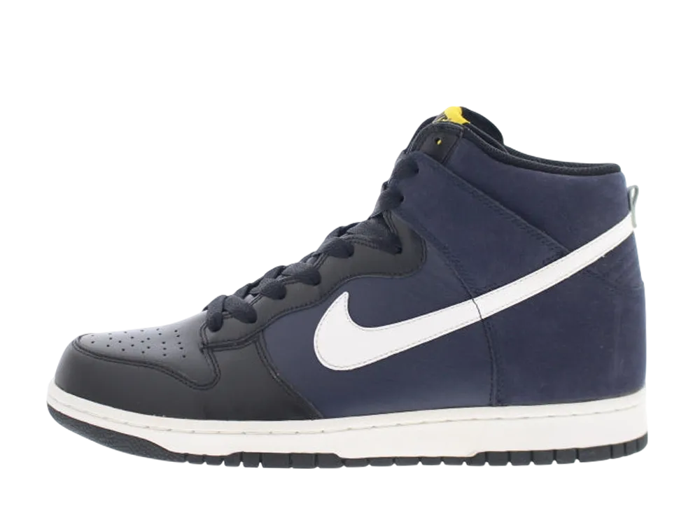 ナイキ ダンク ハイ "オブシディアン/ホワイト/ブラック"