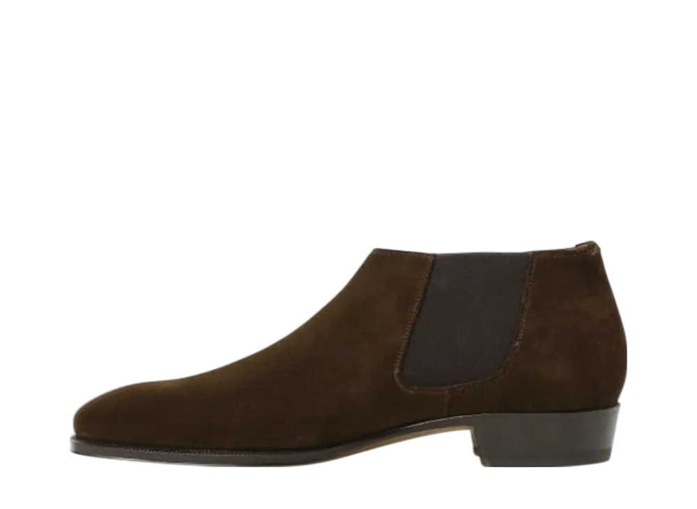 Jutta Neumann Women's Simone Round Toe Latigo Leather "Dark Brown" Birken Sole