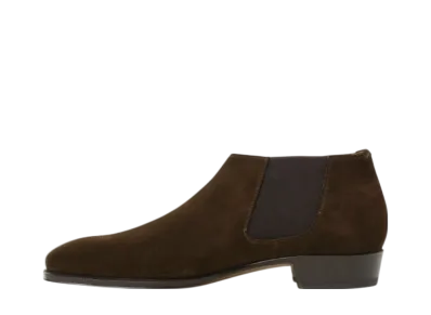 Jutta Neumann Women's Simone Round Toe Latigo Leather "Dark Brown" Birken Sole