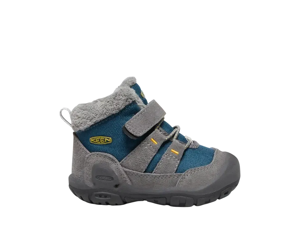 KEEN Toddlers Knotch Chukka "Steel Grey/Blue Wing Teal"