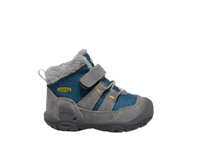 KEEN Toddlers Knotch Chukka "Steel Grey/Blue Wing Teal"