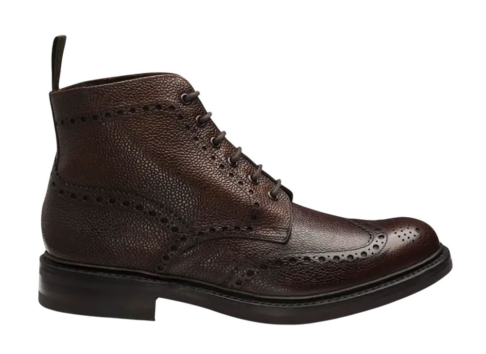 Loake Bedale G Fit "Oxblood Grain" Rubber Sole