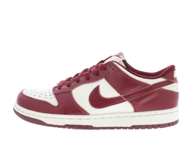 Nike Dunk Low "White/Team Red"