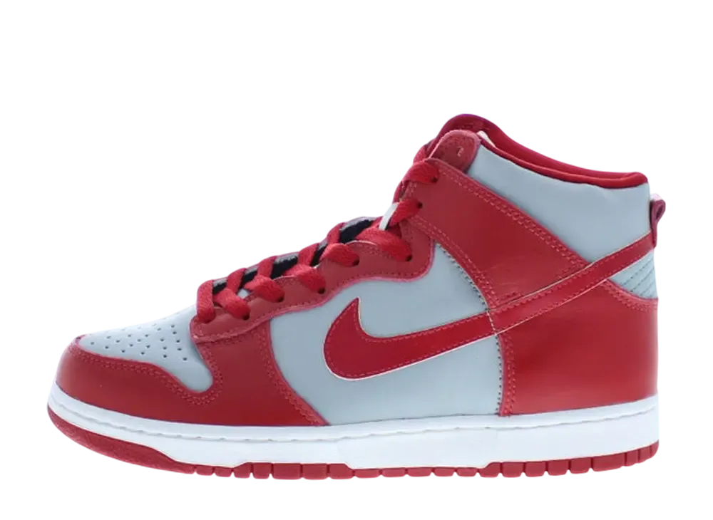 Nike Dunk High LE "Silver/Varsity Red"