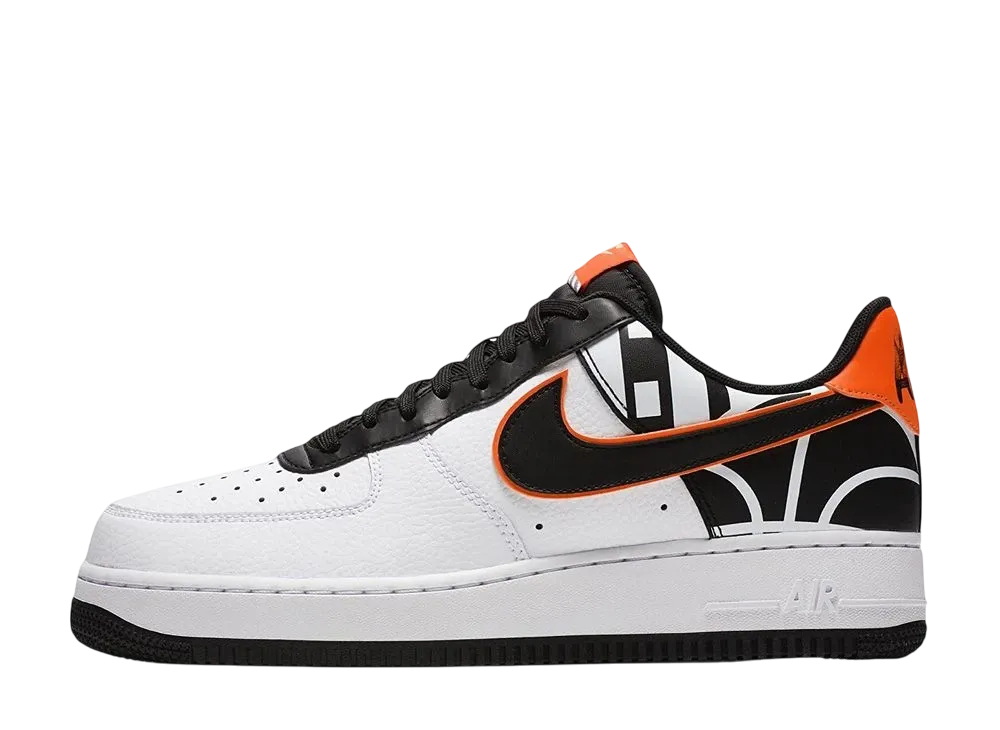 Nike Air Force 1 Low "White Black Orange"