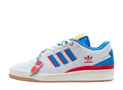 Shake × adidas Forum Low CL "414 Day/Cream White/Focus Blue/Better Scarlet"