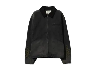 Basketcase POPE, work jacket "VINTAGE BLACK"