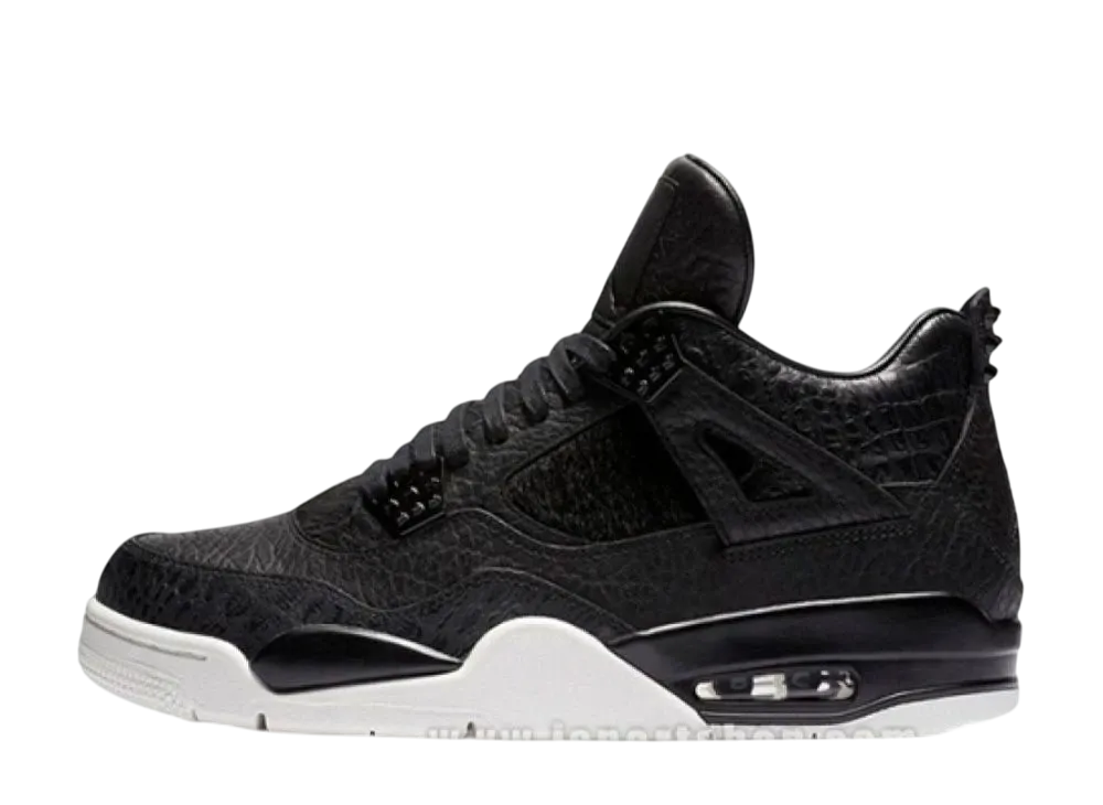 Nike Air Jordan 4 Retro "Pony Hair Black"