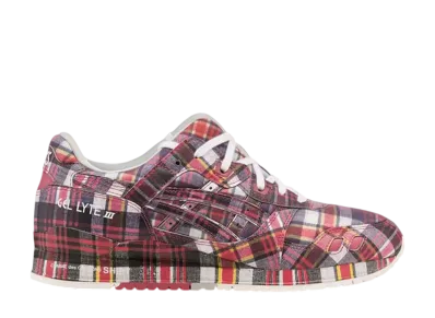 コムデギャルソン シャツ × アシックス ゲルライト3 "ルビーレッド"