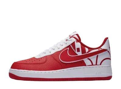 Nike Air Force 1 Low Logo Pack "University Red"